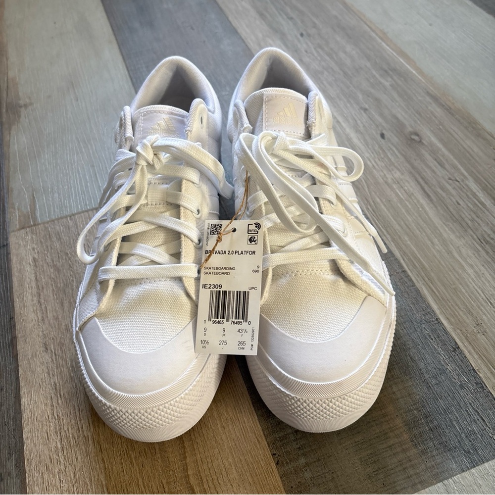 adidas White Athletic Shoes